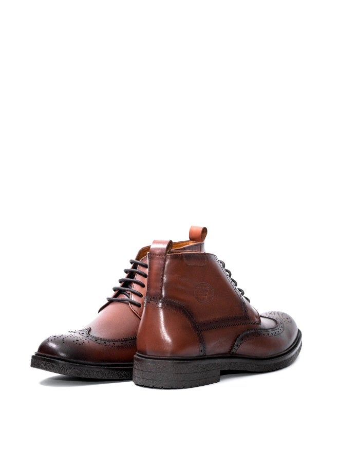 ليفانت هاف بوت اكسفورد جلد طبيعي - هافان - Image 2