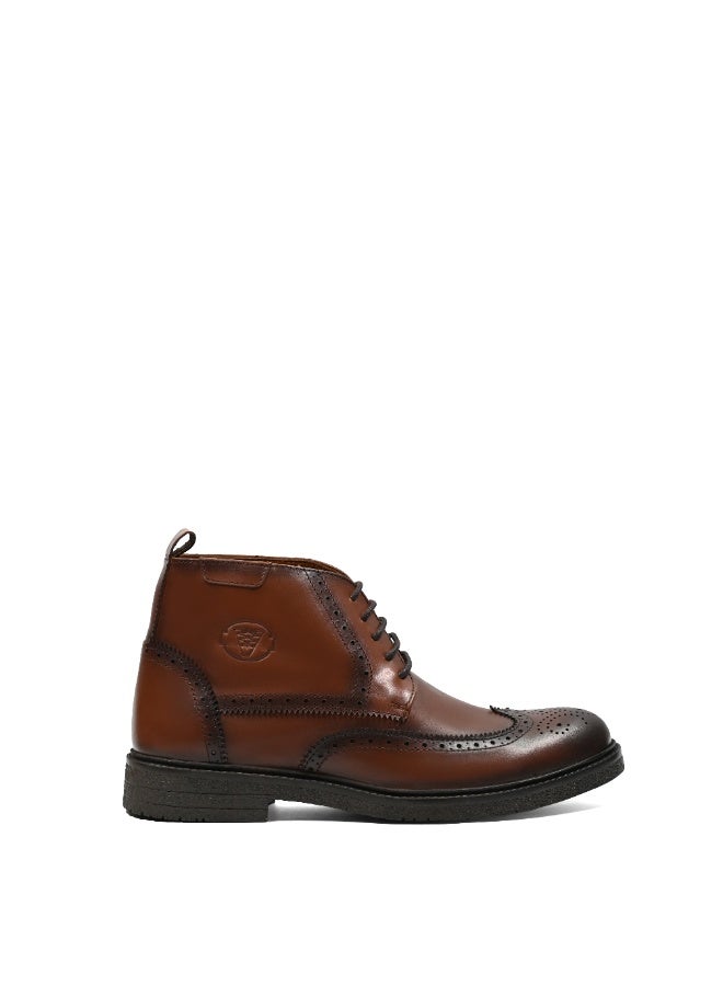 ليفانت هاف بوت اكسفورد جلد طبيعي - هافان - Image 3