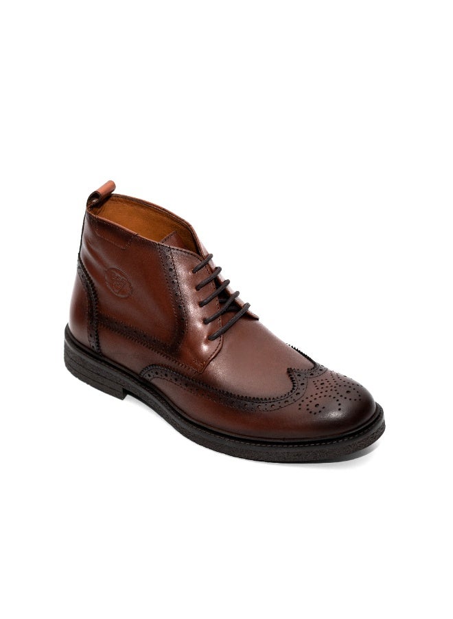 ليفانت هاف بوت اكسفورد جلد طبيعي - هافان - Image 1