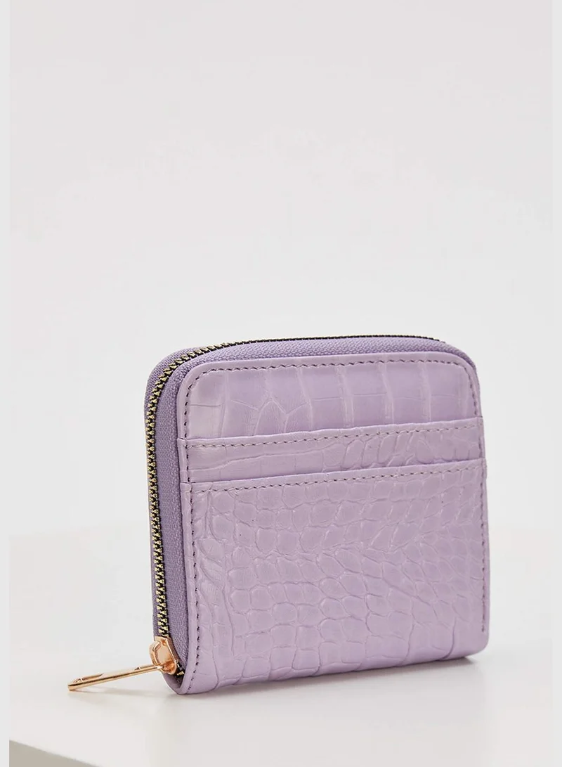 DeFacto Faux Leather Printed Wallet