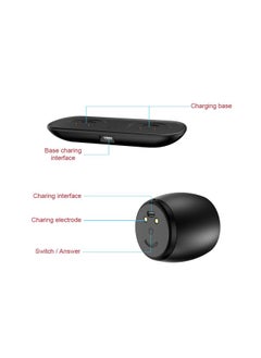 NIBEMINENT Stereo Bluetooth Speaker With Charging Dock Rose Gold  - Image 5