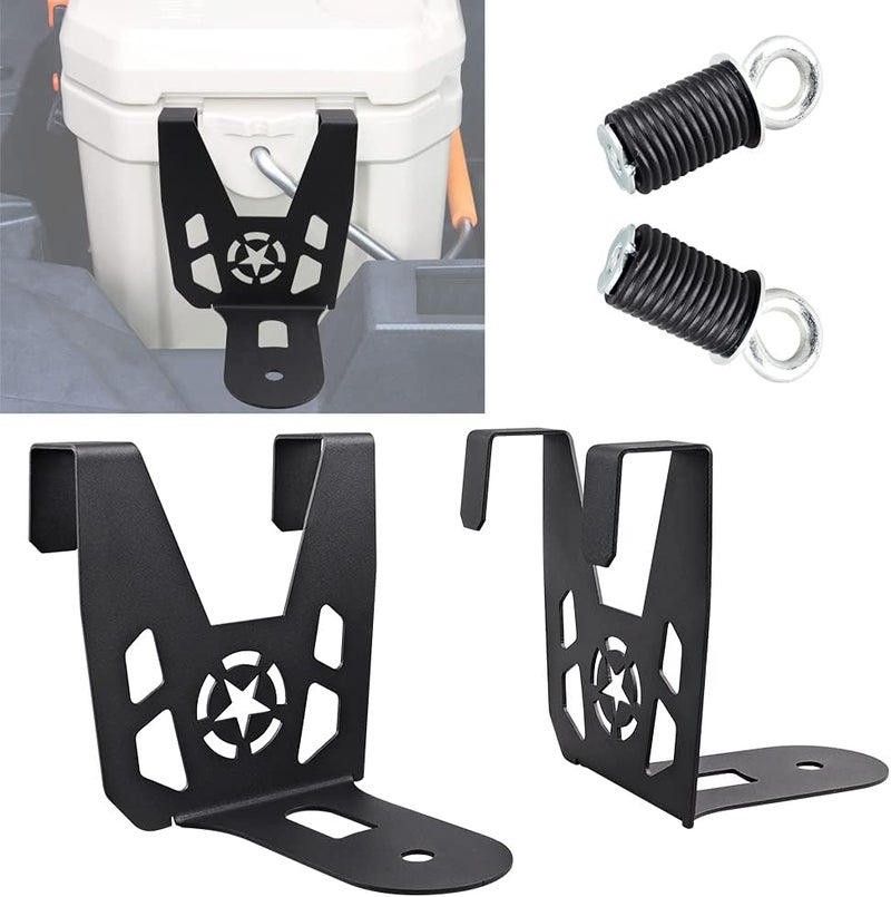 NORTHYUN RZR Cooler Mounts Bracket with UTV Anchor for Ozark 26 Cooler - Compatible with Polaris RZR XP Turbo (2PCS) - Image 1