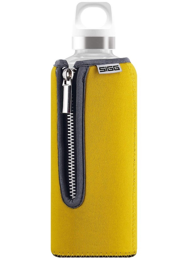 Glass Water Bottle Stella Yellow With Neoprene Pouch Leakproof Dishwasher Safe Bpa Free Recycled Glass 17 Oz - pzsku/ZEA91ABF5E434819CE1B0Z/45/_/1721990342/d499fcfa-87b9-425c-8c0d-4e7a19233a12