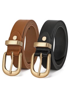 Women'S Leather Belt For Jeans Pants, Fashion Ladies Belt For Dresses With Gold Buckle - pzsku/ZEA91B6466E8AB7AFC0D4Z/45/_/1735566757/72b6f453-07f1-471e-8081-a2fb02615753