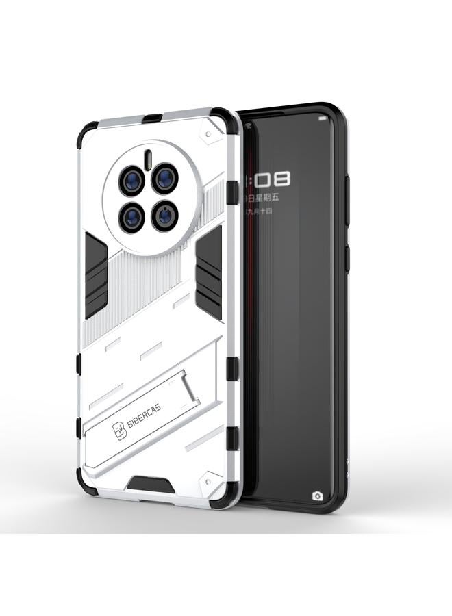 اس-توب جراب لهاتف Huawei Mate 50 Punk Armor 2 في 1 PC + جراب هاتف مقاوم للصدمات من مادة TPU مع حامل غير مرئي - Image 1