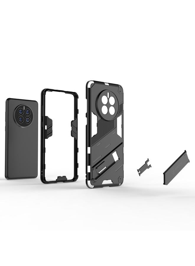 اس-توب جراب لهاتف Huawei Mate 50 Punk Armor 2 في 1 PC + جراب هاتف مقاوم للصدمات من مادة TPU مع حامل غير مرئي - Image 4