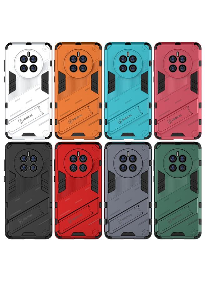 اس-توب جراب لهاتف Huawei Mate 50 Punk Armor 2 في 1 PC + جراب هاتف مقاوم للصدمات من مادة TPU مع حامل غير مرئي - Image 5