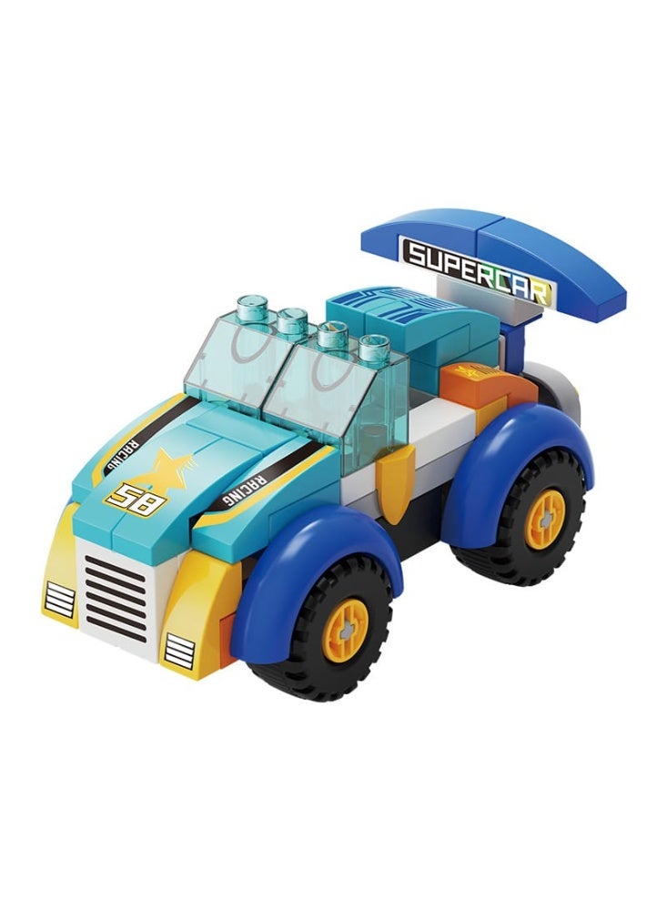 Feelo Building Blocks urban racing 64pcs FL2318 - Image 1