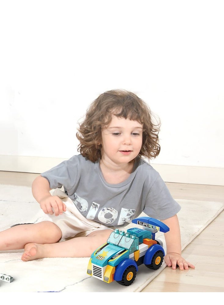 Feelo Building Blocks urban racing 64pcs FL2318 - Image 3