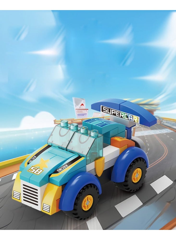 Feelo Building Blocks urban racing 64pcs FL2318 - Image 5