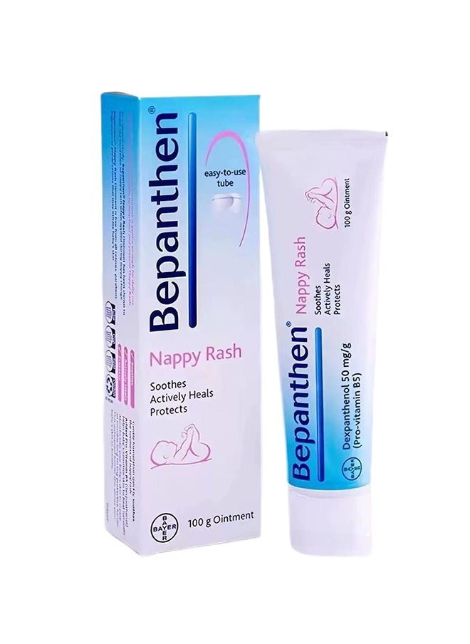 Bepanthen Baby Nappy Diaper Care Ointment, Protective Baby Healing Ointment,100g  - Image 1