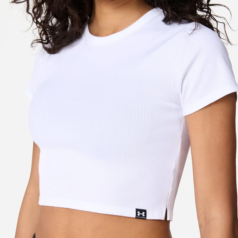 UNDER ARMOUR Women's Rival Rib Baby T-Shirt