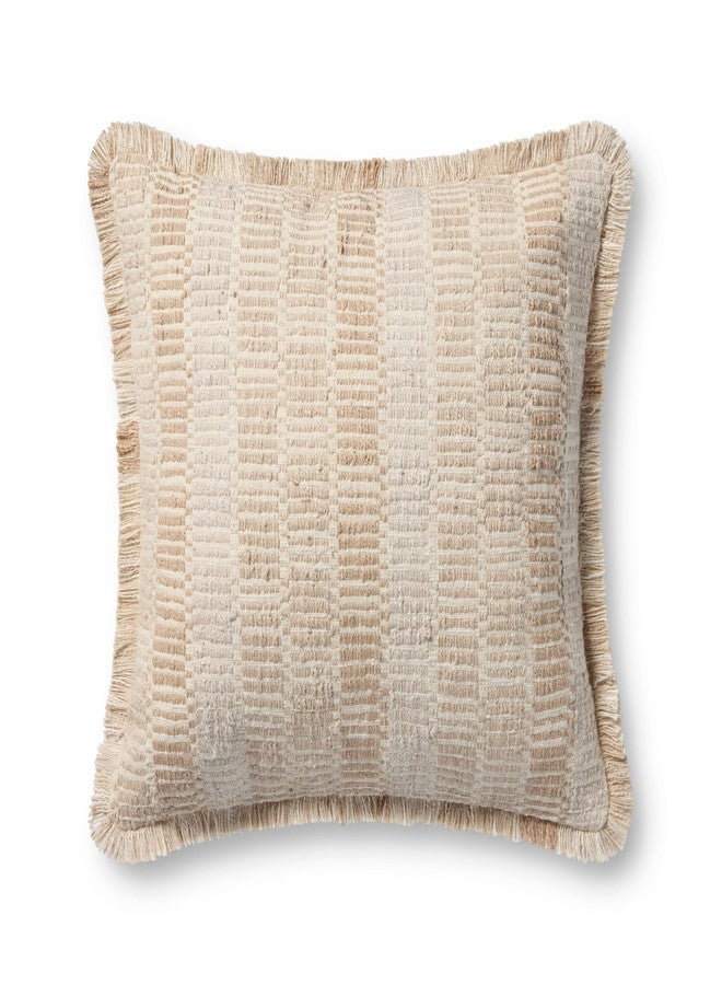 Loloi II Collection PLL0133 Natural/Multi 22'' x 22'' Cover Only Pillow - Image 1