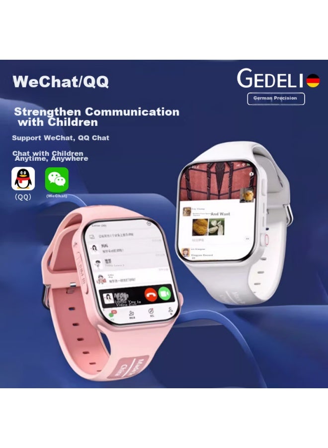 Gedell Gedeli Children's Smart Watch Phone, Huaqiangbei Card Positioning, Waterproof, Hd Video Calls, For Middle And High School Boys And Girls, Specialized Bracelet, 5g Full Network Compatible - Image 3