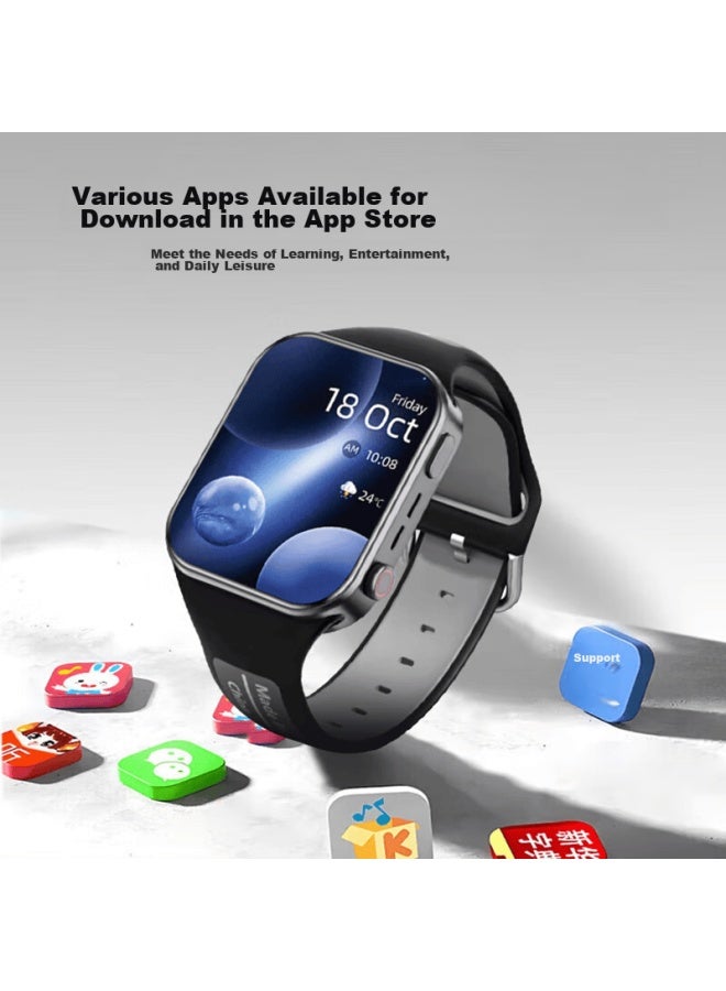 Gedell Gedeli Children's Smart Watch Phone, Huaqiangbei Card Positioning, Waterproof, Hd Video Calls, For Middle And High School Boys And Girls, Specialized Bracelet, 5g Full Network Compatible - Image 5