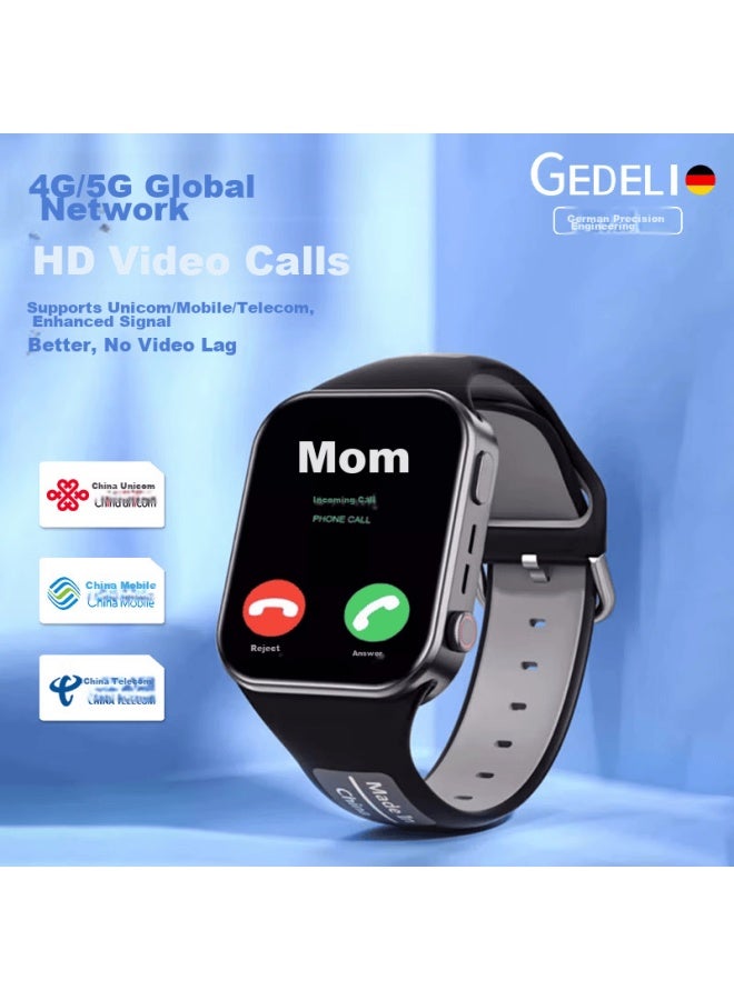 Gedell Gedeli Children's Smart Watch Phone, Huaqiangbei Card Positioning, Waterproof, Hd Video Calls, For Middle And High School Boys And Girls, Specialized Bracelet, 5g Full Network Compatible - Image 4
