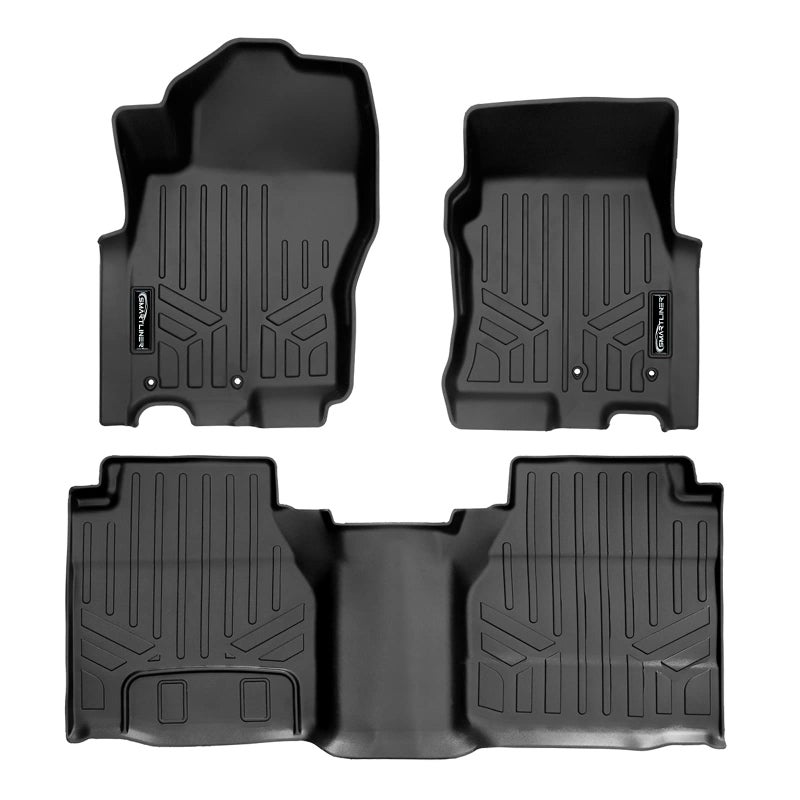 SMARTLINER All Weather Protection 2 Row Floor Liners for 20222025 Nissan Frontier