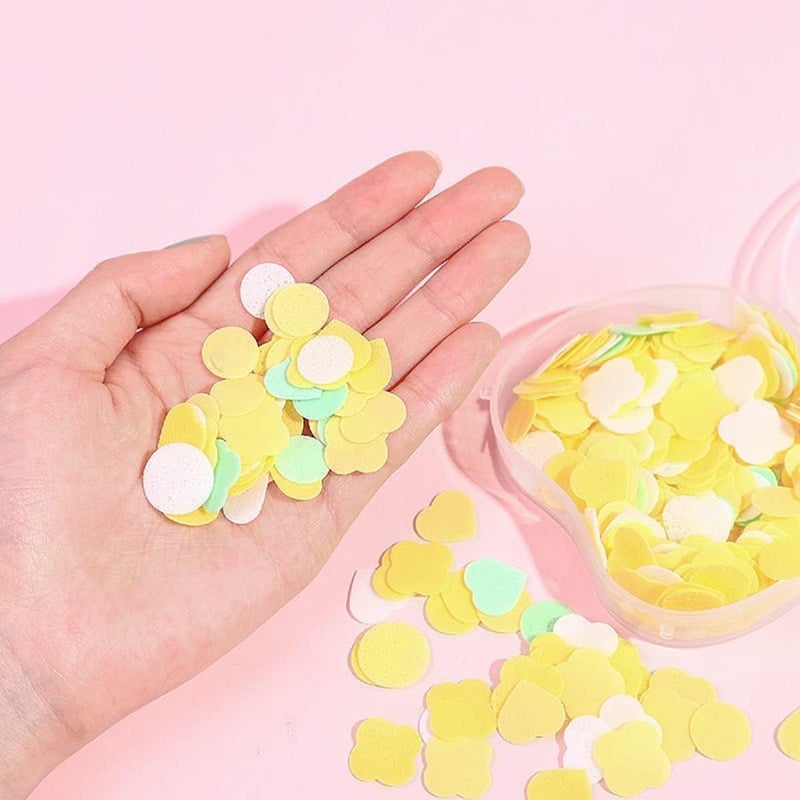 GLNRM Apple Shape Paper Soap Paper Soap in a Plastic Box Clean Soft Bath For Travel Paper Soap in Apple Shape Bottle For Kitchen Toilet Outdoor Travel Camping Hiking School College - Image 3