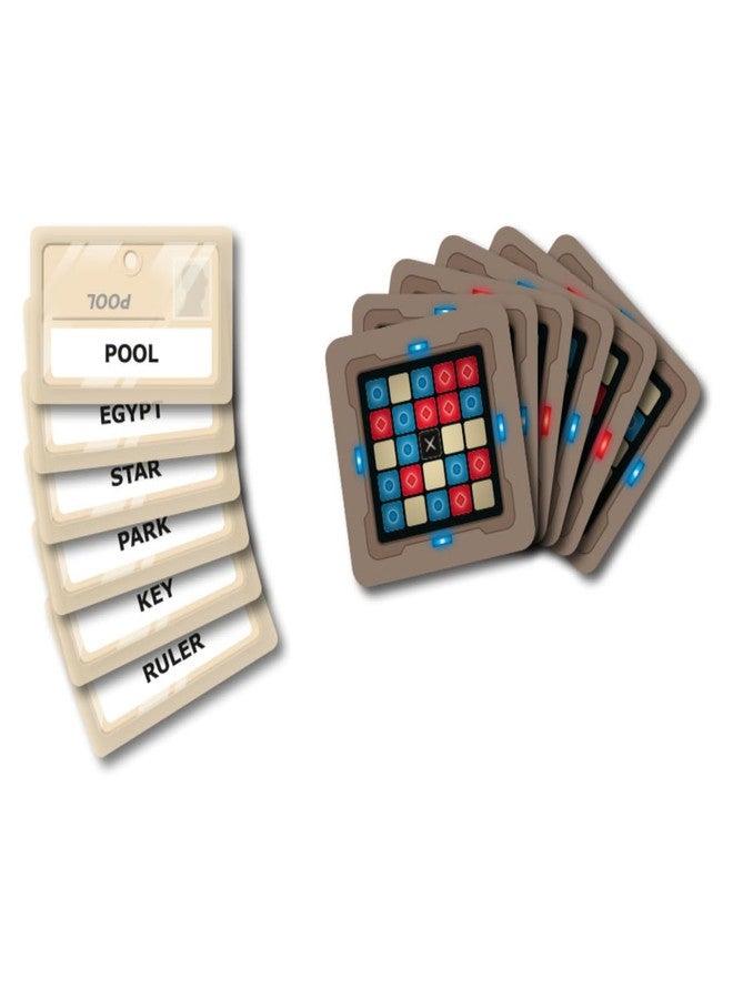 NVF لعبة NVF Secret Spy Word Party Game للعائلة والأصدقاء | لعبة ألغاز وتخمين ممتعة | لعبة لوحية استراتيجية للكبار والصغار | من 2 إلى 8 لاعبين - Image 3