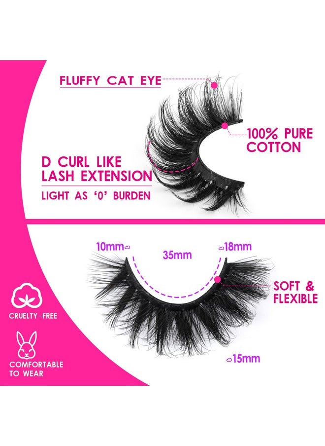 Lashes Fluffy Russian Strip Mink Lashes 18Mm D Curl 12 Pairs Wispy Fake Eyelashes Natural Extension Fox Eye Lashes Pack By Yawamica - pzsku/ZEA9275551480EB6E660AZ/45/_/1719249949/16b9f0f4-1dc2-468c-99bf-43cd153096f9