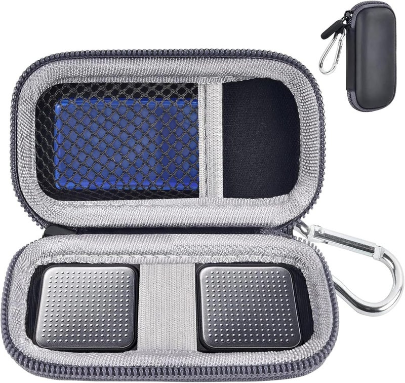GWCASE Heart Rate Monitor Case Compatible with AliveCor KardiaMobile Personal EKG/for AliveCor KardiaMobile 6L, 6L Max/for Sec Heart Monitor. Storage Holder Fits for Pill Organizer -Black (Box Only) - Image 1
