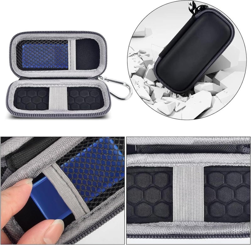 GWCASE Heart Rate Monitor Case Compatible with AliveCor KardiaMobile Personal EKG/for AliveCor KardiaMobile 6L, 6L Max/for Sec Heart Monitor. Storage Holder Fits for Pill Organizer -Black (Box Only) - Image 3