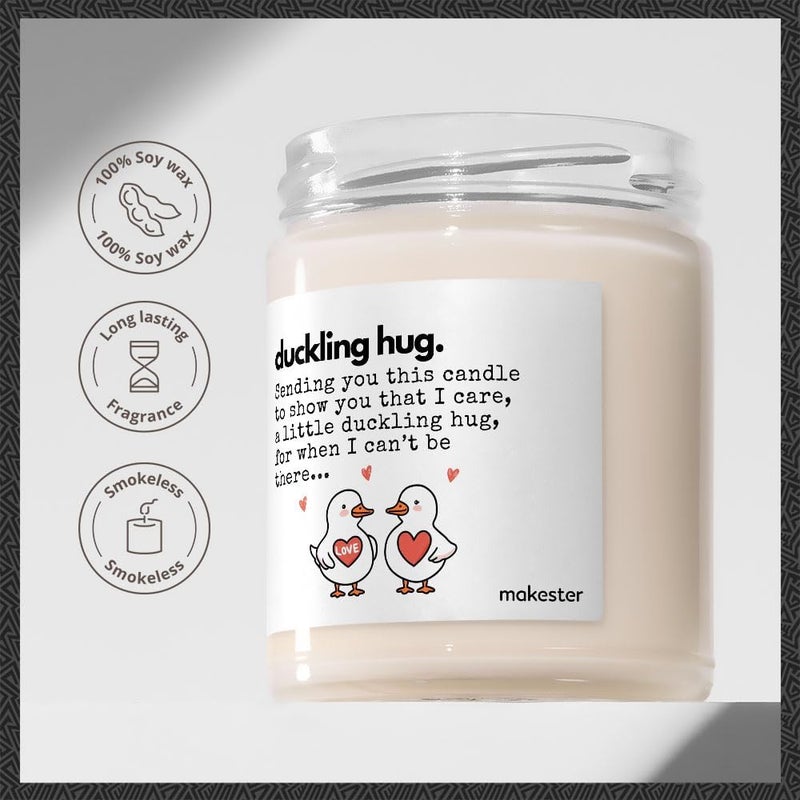 Makester Duckling Gifts - Luxury Soy Wax - Vanilla, Jasmine, Sugared Almond - Makester - Image 2