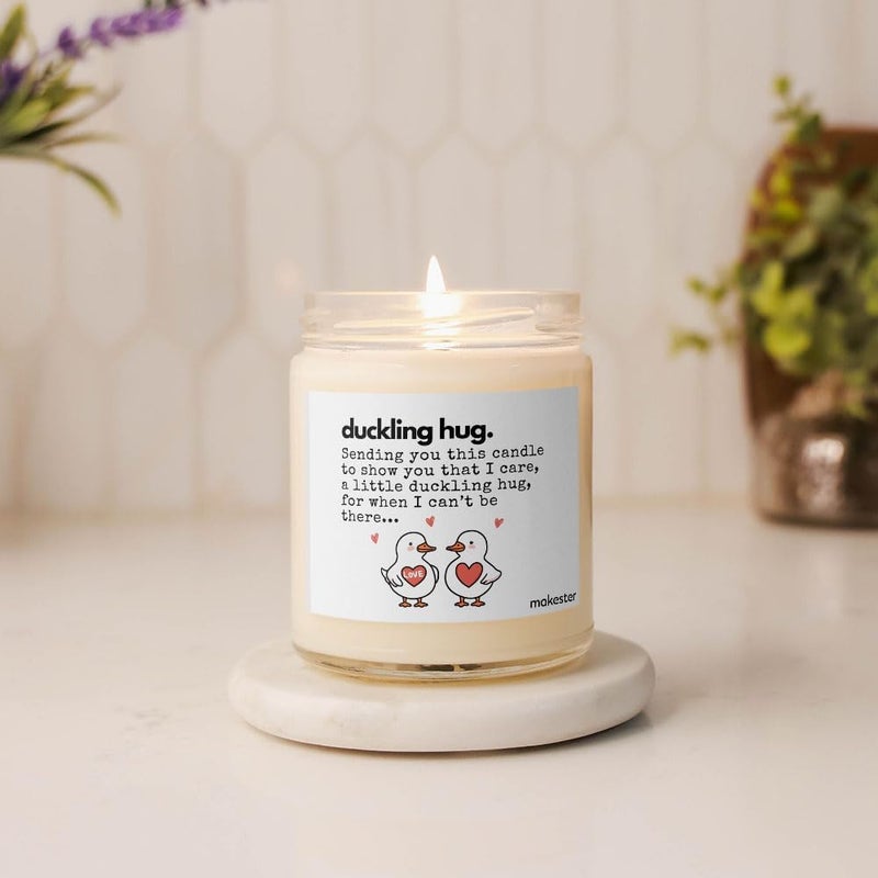 Makester Duckling Gifts - Luxury Soy Wax - Vanilla, Jasmine, Sugared Almond - Makester - Image 3