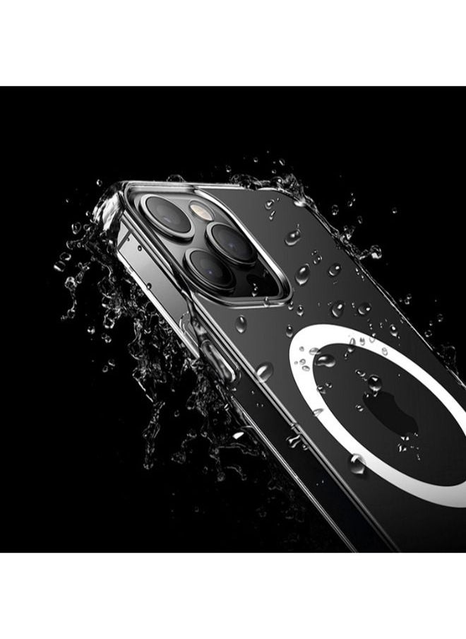 SHOPI - Protective Case Cover With Magsafe for Apple iPhone 14 Pro Max Clear - Image 1