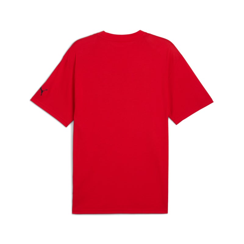 PUMA Rival Rage Basketball Mens Red T-shirt - Image 5