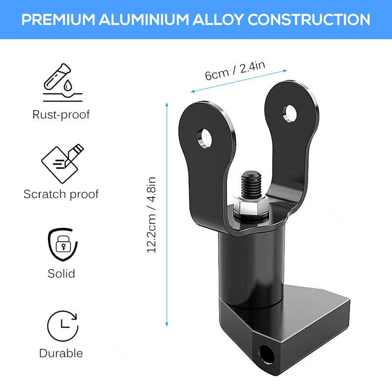 360 Degree Aviation Aluminum Screen Monitor Adjuster Replacement for Peloton Bike Swivel Arm for Peloton Screen - Image 5