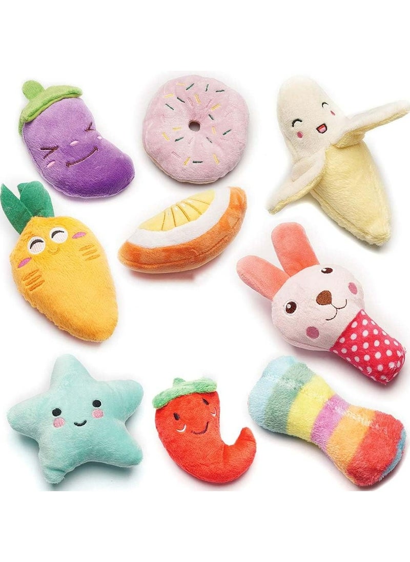 Squeaky Plush Dog Toys
