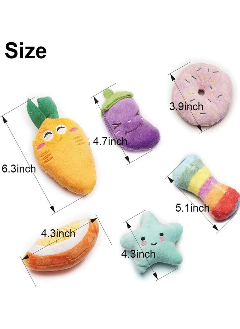 Squeaky Plush Dog Toys