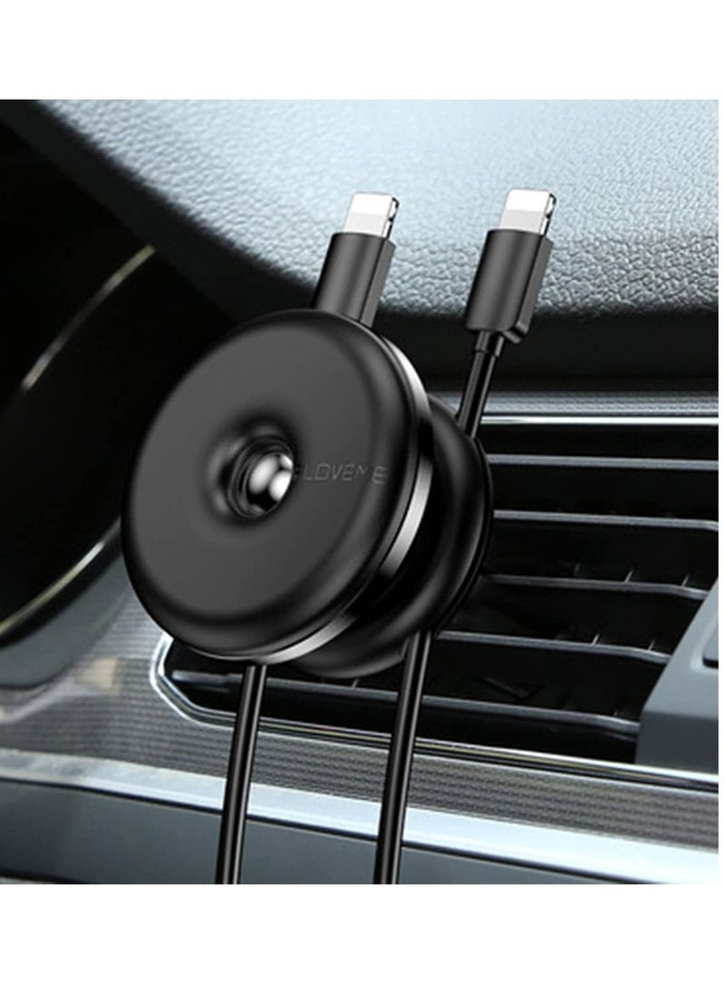 SYOSI Magnetic Phone Car Mount Holder 1 Pack  Car Air Vent Magnet Cell Phone Holder for Car Strong N52 Magnetic Car Phone Mount with 4 Pcs Metal Plate Compatible for iPhone 12 Pro 11 Samsung Google LG - Image 4