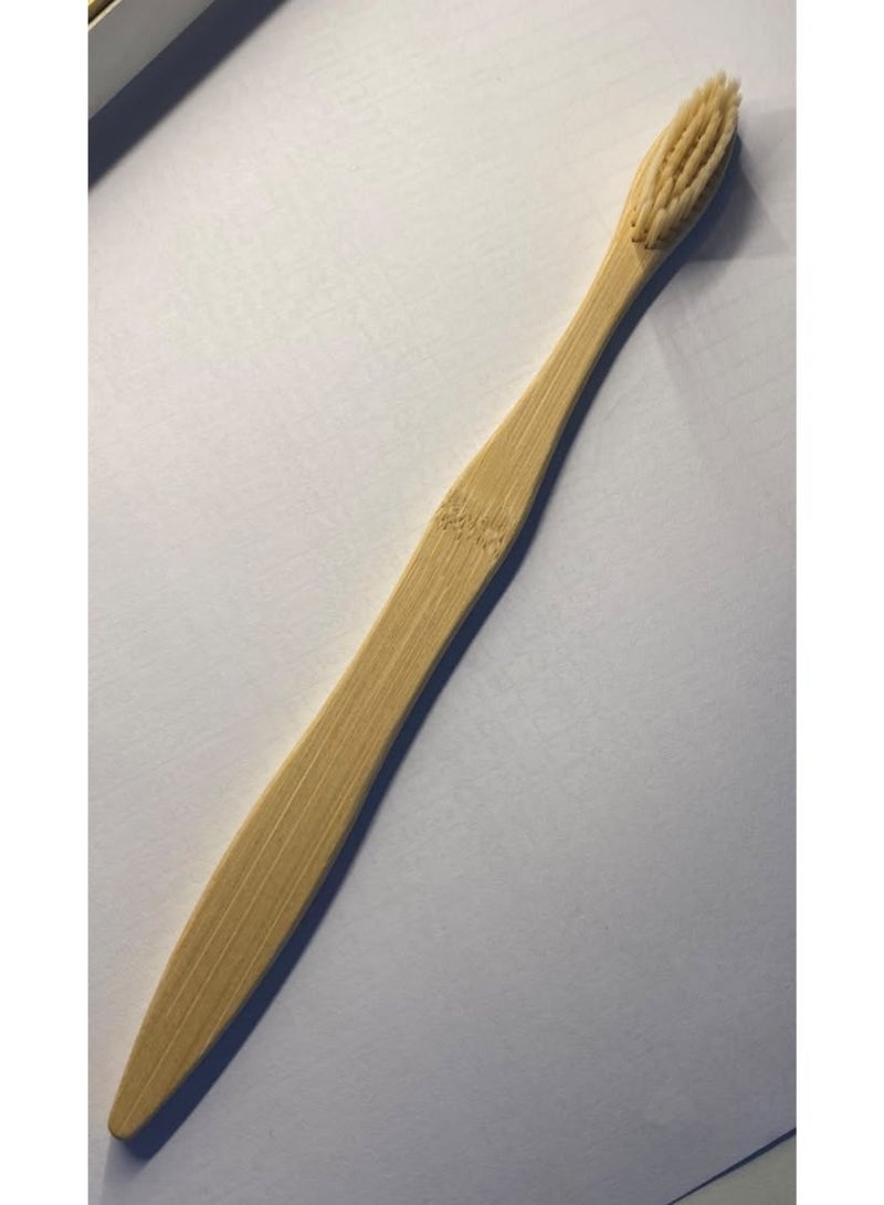 Bamboo Toothbrush With Plant-Based Bristles | Zero Plastic & Eco-Friendly Oral Care - Image 3