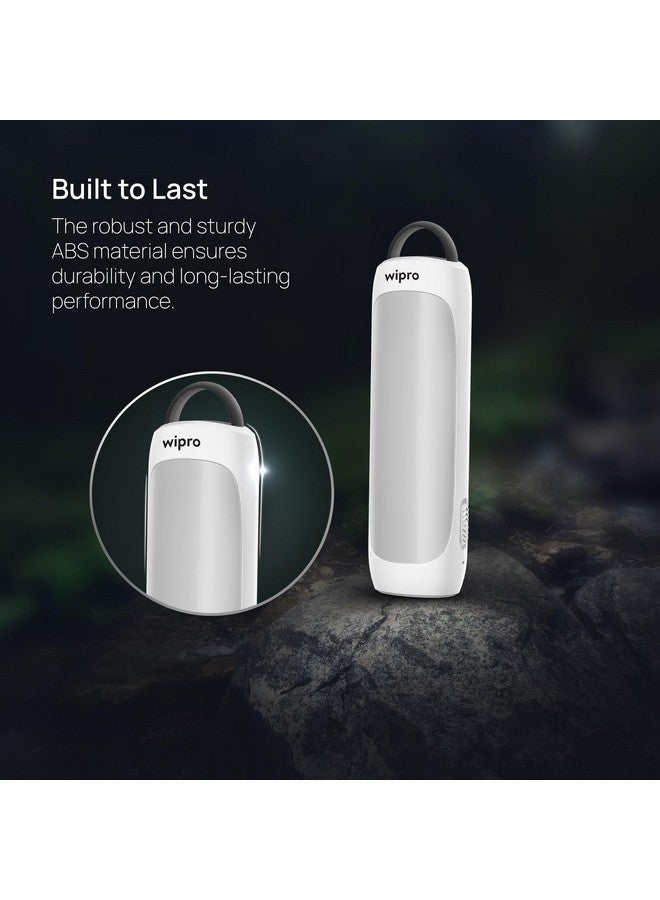 Wipro EL2 Rechargable Emergency Lantern with 2-in-1 Lighting Mode | Translucent Diffuser for Uniform Light | Compact Design | Robust & Sturdy Product Material | Pack of 1 - Image 5