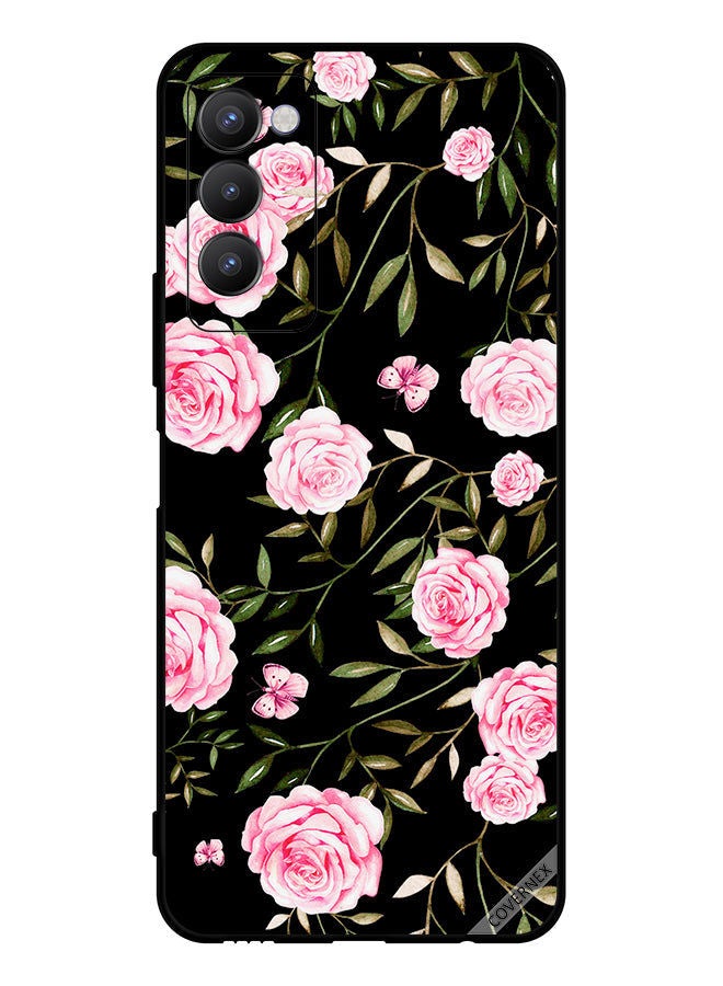Covernex Protective Case Cover For Tecno Camon 18 P Roses In Bunches Of Small Leaves - Image 1