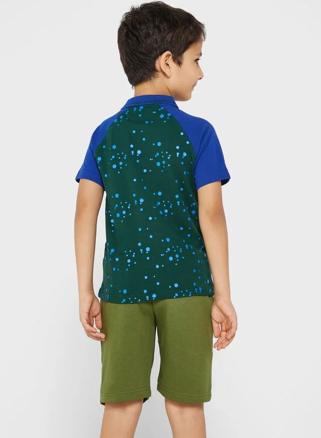Pinata Color Blocked Polo