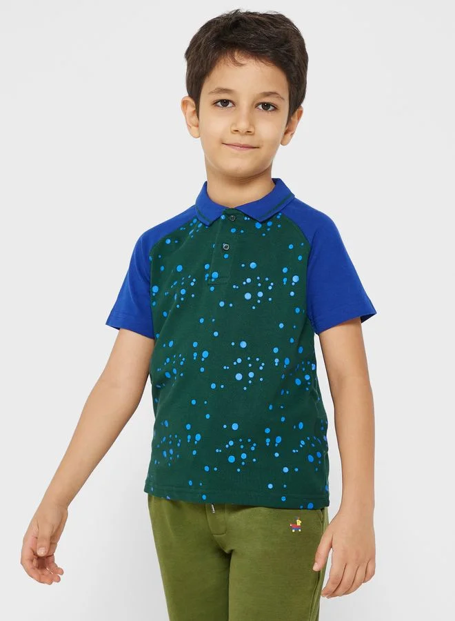 Pinata Color Blocked Polo
