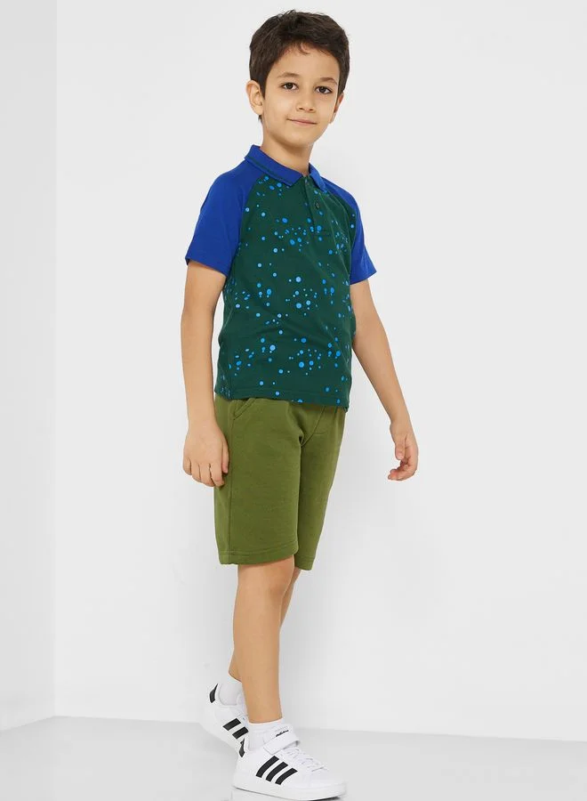 Pinata Color Blocked Polo