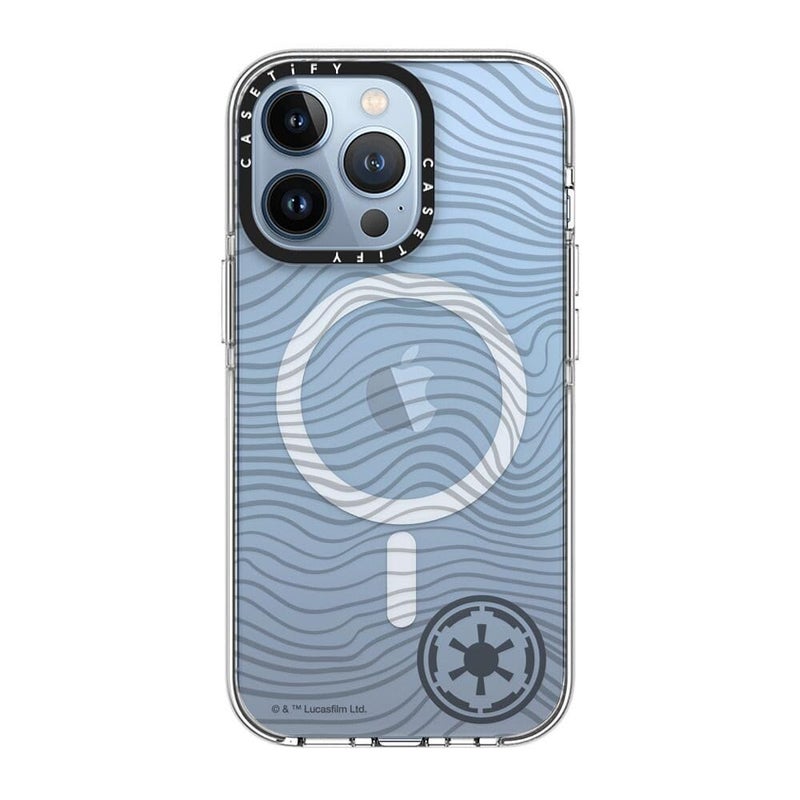 CASETiFY Clear iPhone 13 Pro Case [Mandalorian Co-Lab/Not Yellowing / 6.6ft Drop Protection/Compatible with Magsafe] - Beskar Ingot - Clear - Image 2
