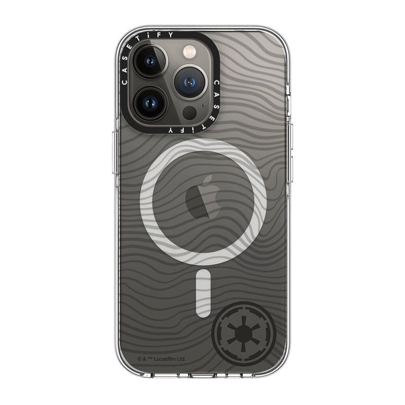 CASETiFY Clear iPhone 13 Pro Case [Mandalorian Co-Lab/Not Yellowing / 6.6ft Drop Protection/Compatible with Magsafe] - Beskar Ingot - Clear - Image 4