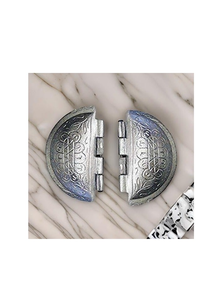 Accessorize Kingdom Aluminum gujiya Karanji Maker | Gujia Mould Cutter Machine | Dumpling Maker Kitchen Mold for Festivals | Set of 2 | Durable, Easy to Use, Perfect for Homemade Treats - Image 2