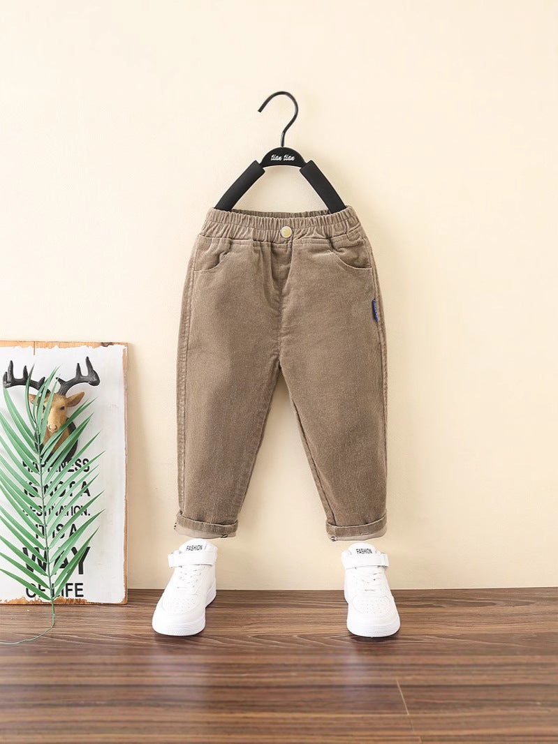 Children'S Pants Stylish Baby Korean Casual Pants Boys Spring Fashionable Straight Long Pants - Image 5