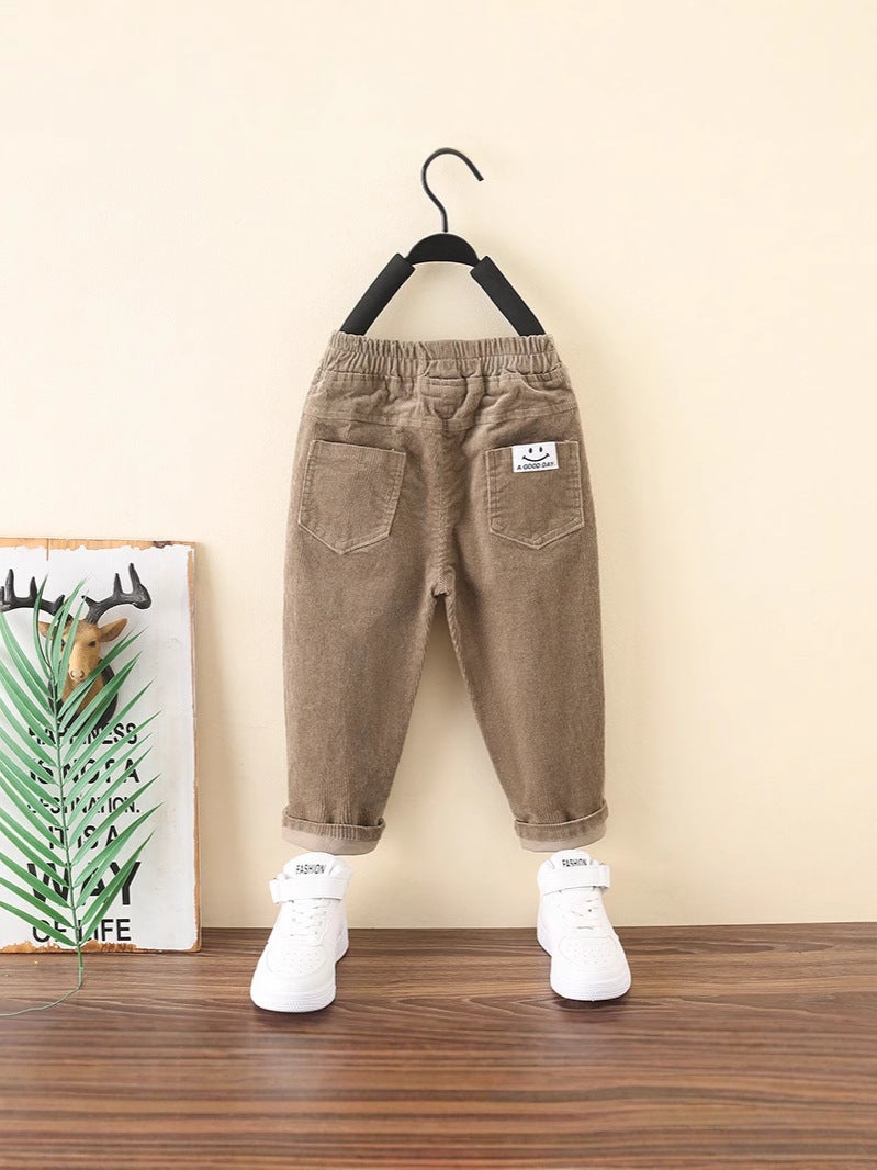 Children'S Pants Stylish Baby Korean Casual Pants Boys Spring Fashionable Straight Long Pants - Image 4
