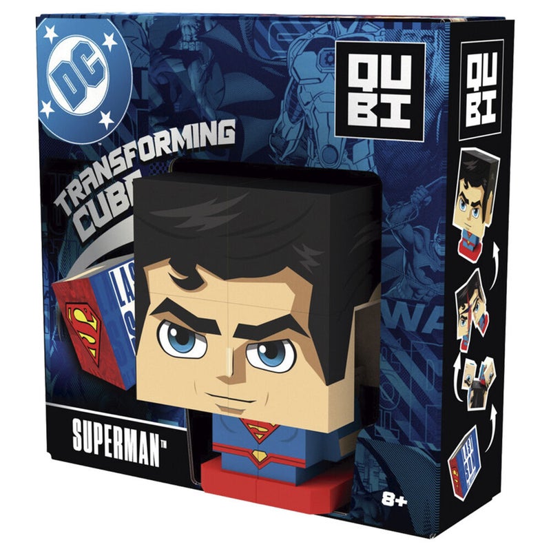 Qubi DC Comics Superman Superman Transforming Cube Figure (14 cm) - Image 1