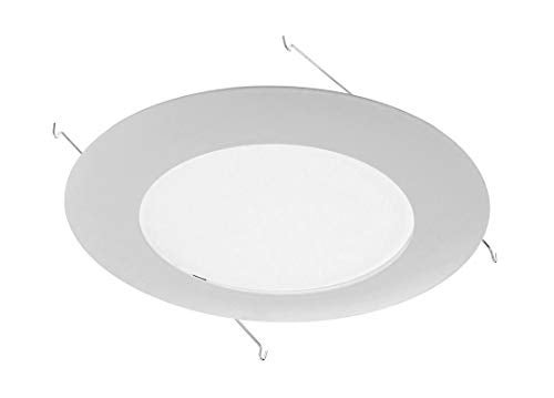 NICOR Lighting 17575 Recessed Trims, White 6 Inches - Image 1
