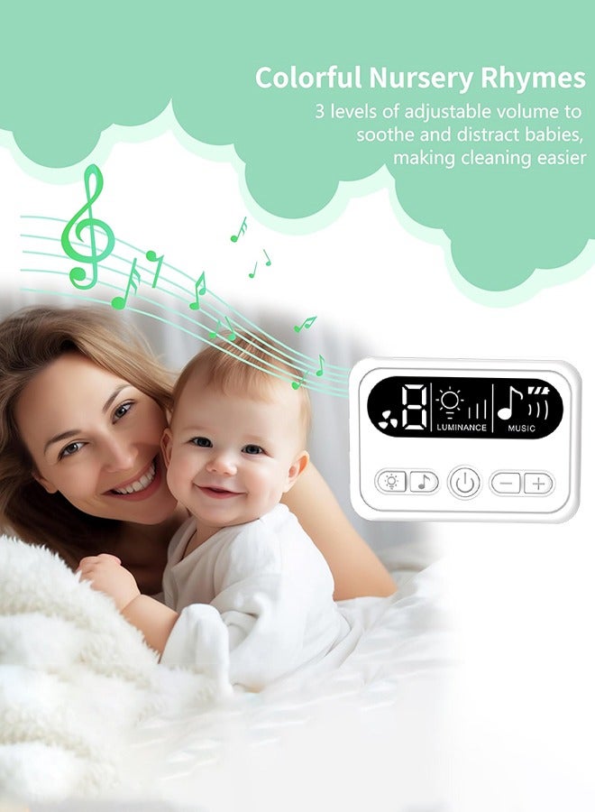 Loquat Nasal Aspirator for Baby, Hospital Grade Electric Nose Suction for Baby, Infant, Newborn, Toddler, and Kids, Rechargeable 9 Levels Nose Aspirator Remover with Music u0026 Night Light - Image 4