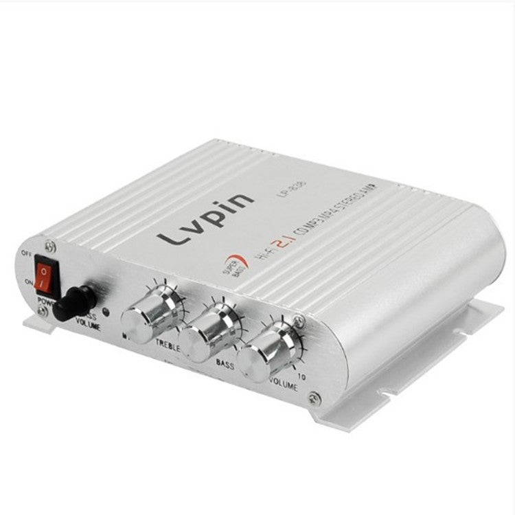 Popular 2.1 Channel 12V Small Power Amplifier Lvpin Car High-Fidelity Audio Amplifier Lp-838 - Image 1