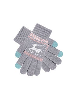 Women's Warm Plush Windproof And Cold Proof Lovely Gloves